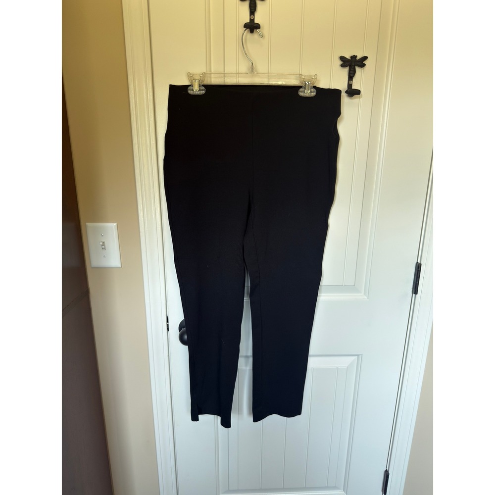 Counterparts Womens Black Pull On Tapered Leg Pants Size L 60150281HA